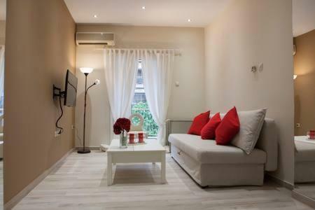 Modern Central Apartment Thessaloníki Luaran gambar
